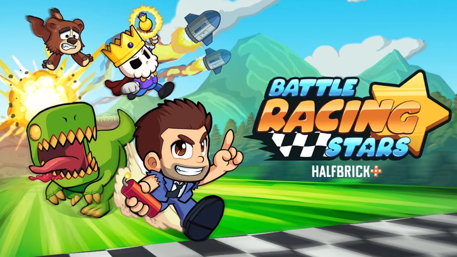 Battle Racing Stars cover art